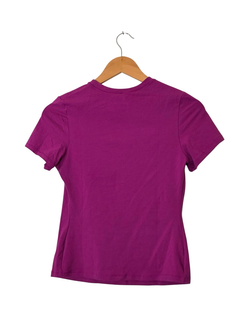 SKIMS | LIKE NEW buttery soft crew neck stretch t-shirt in lollipop size medium - Picture 8 of 13
